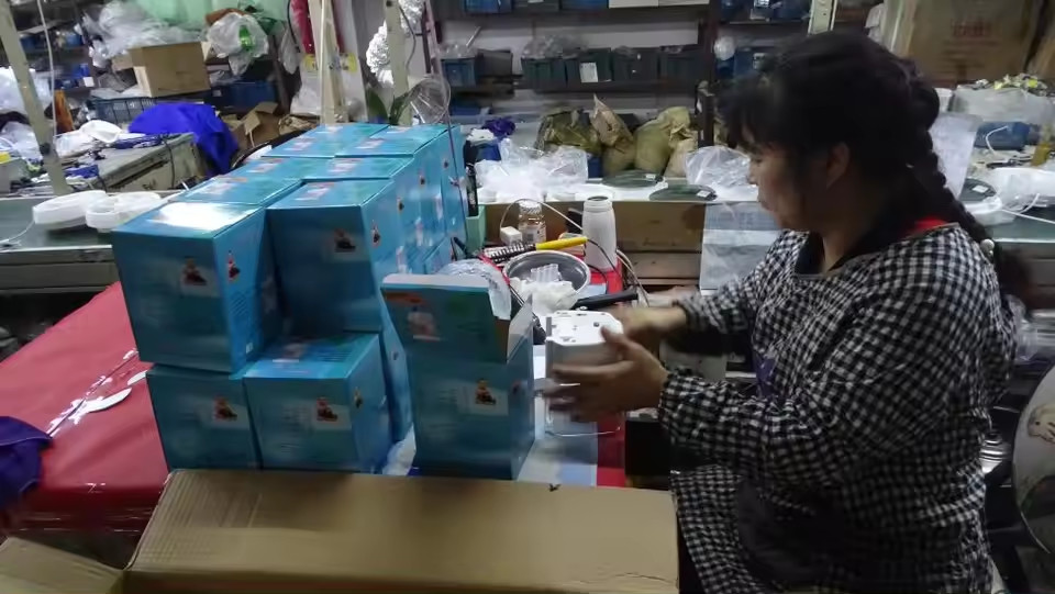 ningbo aoshun electrical 공장 생산 라인