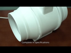 4-12 인치 핫 판매 품질 보장 조용한 원심 류 플러워 인라인 튜트 팬