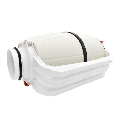 240V SAA 조용한 200mm 사용자 정의 수식성 검은 혼합 흐름 벽에 장착 된 팬