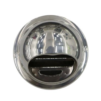 23-65mm 흰색 플라스틱 전기 공기 중력 고정 루브르 광장 격자 환기를 위해
