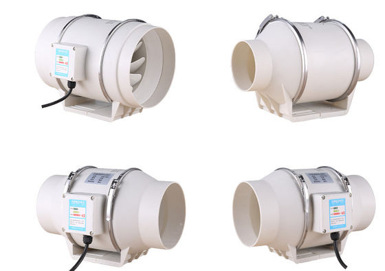 사용자 지정 로고 12 인치 튜트 Hvac 속도 변경 OEM 지원 환기로 축 흐름 팬