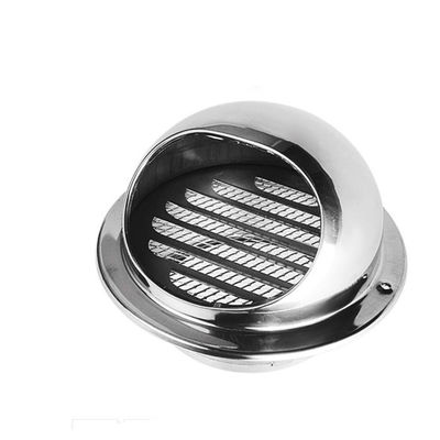 125MM 스테인리스 스틸 둥근 Vent 커버 벽 팬을위한 플라스틱 반 딱딱 유연 도관