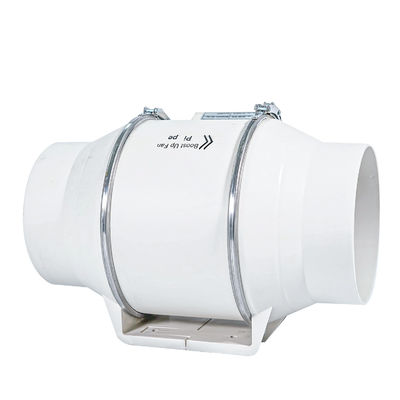 OEM 맞춤형 100-150mm Hydroponics 조용한 혼합 흐름 배기가스 원심 직선 유관 팬
