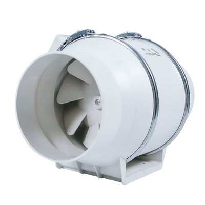 OEM 맞춤형 100-150mm Hydroponics 조용한 혼합 흐름 배기가스 원심 직선 유관 팬