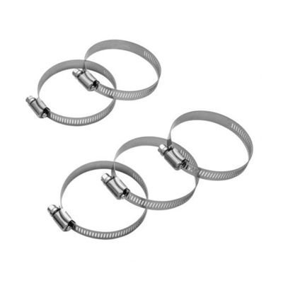 플라스틱 아파트 6 인치 튜브 클램프 조절 141mm-165mm 304 스테인레스 스틸