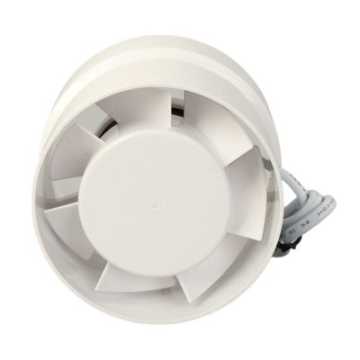 벽 팬 100mm 200mm EU 플러그 장착 벽 팬과 함께 낮은 소음 흡입 직선 유관 팬