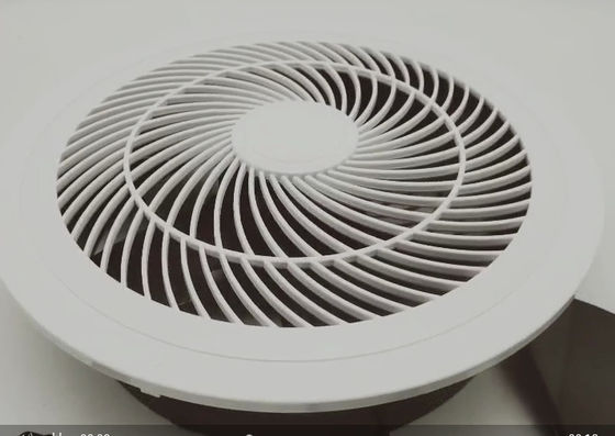 맞춤형 질량 200mm 250mm 벽 장착 LED 라이트와 천장 배기가스 팬 OEM / ODM 제작