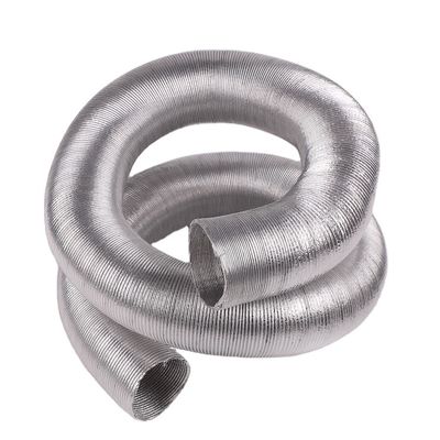 3 년 기계적 수명 폴리에스터 알루미늄 유연한 HVAC 환기 통풍 통풍 통