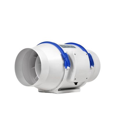 HVAC용 125mm 튜트 팬 맞춤형 OEM 지원 침묵 인라인 플라스틱 혼합 흐름