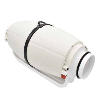 HVAC용 125mm 튜트 팬 맞춤형 OEM 지원 침묵 인라인 플라스틱 혼합 흐름