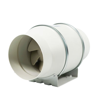 플라스틱 블레이드 원심방향기 125mm 저소음 수식기 전기 혼합 흐름 유관기