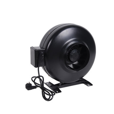 100mm ~ 315mm 플라스틱 원심 분출기 욕실 및 창고용 인라인 팬