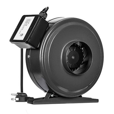 100mm ~ 315mm 플라스틱 원심 분출기 욕실 및 창고용 인라인 팬