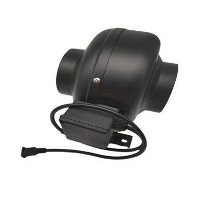 100mm ~ 315mm 플라스틱 원심 분출기 욕실 및 창고용 인라인 팬