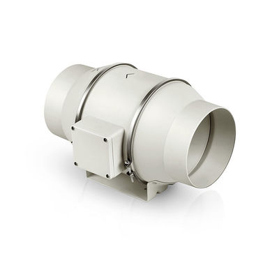 240V 흰색 8인치 200 500 800 CFM 탄소 필터와 함께 완전한 둥근 욕실 배기가스 팬