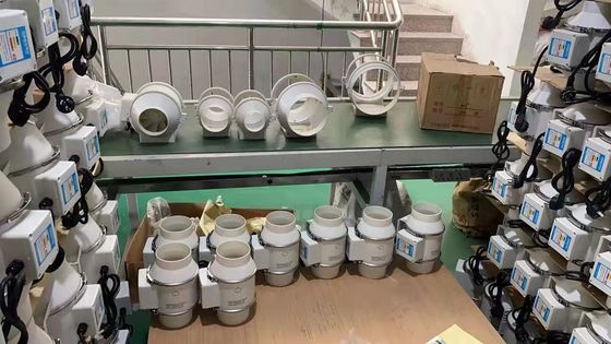 기계적 수명 3 년 산업용 소형 고압 원심 배기가스 팬