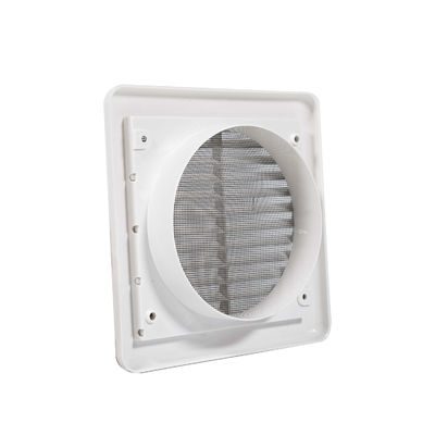 흰색 HVAC 환기 시스템 공기 공기 격리 천장 평면 공기 유도기 100MM 4인치