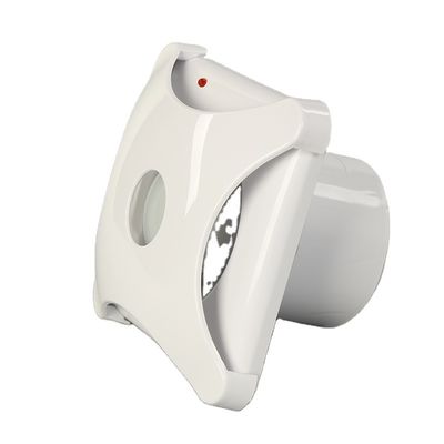 벽 팬 100-150mm 4 6 인치 220V/110V 셔터 환기 추출 팬 LED 조명 및 플라스틱 블레이드