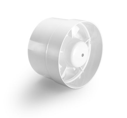 125mm 플라스틱 축적 흐름 팬 HVAC 환기 배기가스 공기 추출기 사용자 정의 디자인