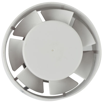 100mm125mm 욕실 추출기 AC 벽 팬 Aixal 팬 듀얼 볼 베어링 공기 추출기
