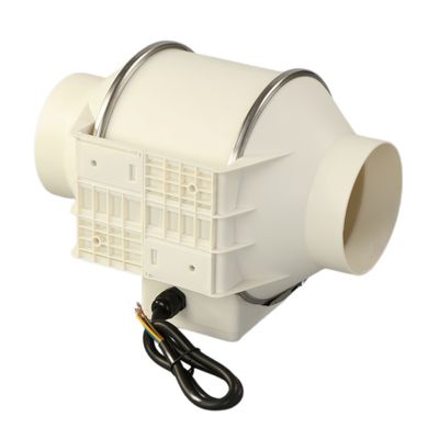 240V 4/5/6인치 100-200mm 조용한 혼합 흐름 배기가스 OEM 지원과 함께 인라인 튜트 팬