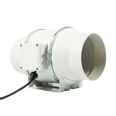 PVC 건설 100mm 수식물 조용한 혼합 흐름 배기가스 인라인 튜트 팬