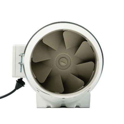 PVC 건설 100mm 수식물 조용한 혼합 흐름 배기가스 인라인 튜트 팬