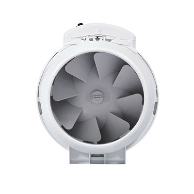 커스터마이징 가능한 벽 장착 플라스틱 욕실 HVAC 수식 공기 추출기 인라인 팬 240V