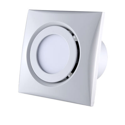 2. OEM/ODM LED 라이트와 함께 플라스틱 4 6 인치 사각형 환기 부엌 배기가스 팬