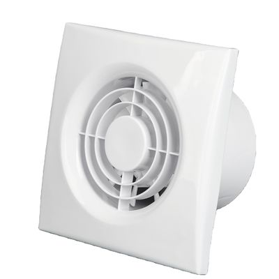 호텔 120mm LED 조명 및 사용자 정의와 함께 높은 전력 천장 장착 배기가스 팬