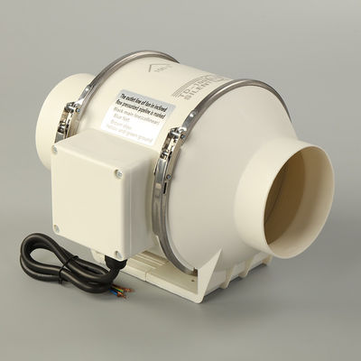 벽에 장착되는 혼합 흐름 인라인 튜트 팬 변속 속도 컨트롤러 100mm 240V