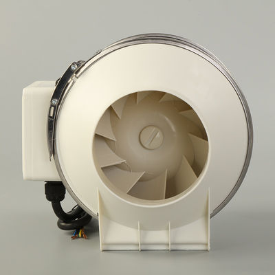 벽에 장착되는 혼합 흐름 인라인 튜트 팬 변속 속도 컨트롤러 100mm 240V