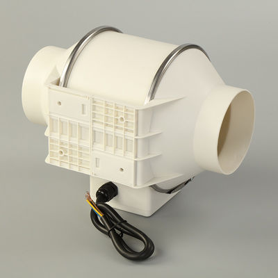 벽에 장착되는 혼합 흐름 인라인 튜트 팬 변속 속도 컨트롤러 100mm 240V