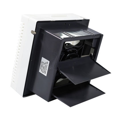 OEM/ODM 6 8 10 12 플라스틱 평면 벽에 장착된 창문 셔터 욕실 배기가스 팬