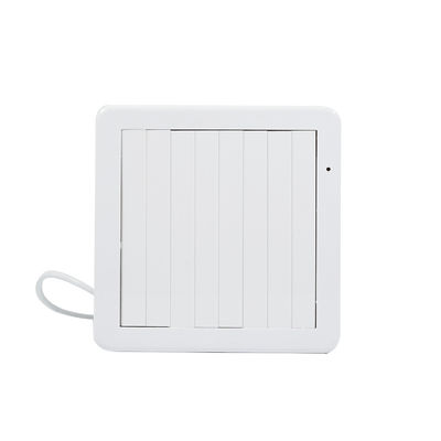 OEM/ODM 6 8 10 12 플라스틱 평면 벽에 장착된 창문 셔터 욕실 배기가스 팬