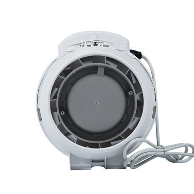 150mm 혼합 흐름 온실 수소식품 사용자 지정 로고를위한 직선 배기가스 파이프 팬