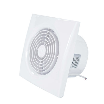 홈 220V 4 6 인치 조용한 높은 공기 흐름 LED 라이트 벽에 장착 된 튜트 공기 추출 팬