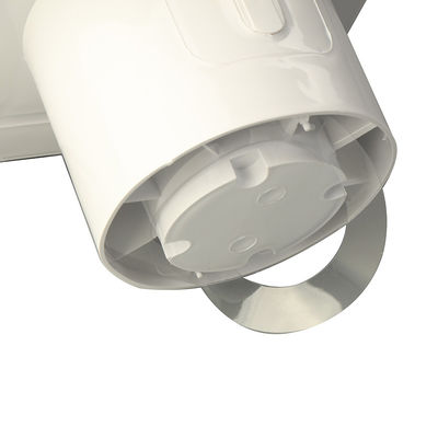 100mm 욕실 울트라 시끄러운 환기 팬 LED 라이트 벽에 장착 된 배기가스 팬