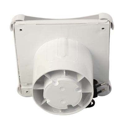 100mm 욕실 울트라 시끄러운 환기 팬 LED 라이트 벽에 장착 된 배기가스 팬