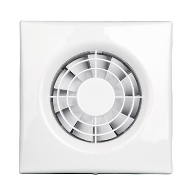 플라스틱 HVAC 환기 습도 센서 가벼운 공기 추출기 팬과 함께 작은 배기가스 팬