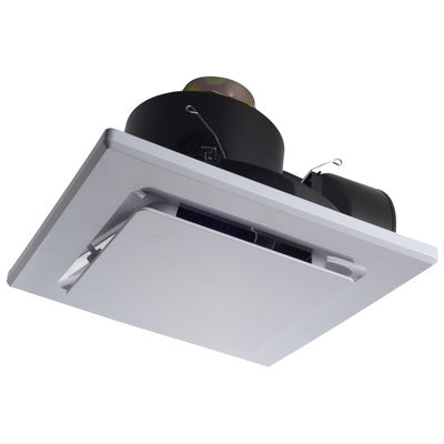 10W LED 라이트와 함께 대형 욕실 천장 장착 플라스틱 조용 유리 창문 전기 공기 추출기 팬