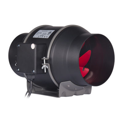 6인치 EC 100~240V 인라인 튜트 팬 WiFi 앱과 온도 습도 컨트롤러와 함께 인라인 튜트 팬 하위