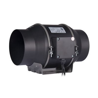 6인치 EC 100~240V 인라인 튜트 팬 WiFi 앱과 온도 습도 컨트롤러와 함께 인라인 튜트 팬 하위