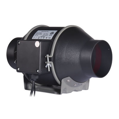100~240V 저소음 4인치 EC 스마트 변수 속도 컨트롤러 인라인 튜트 팬