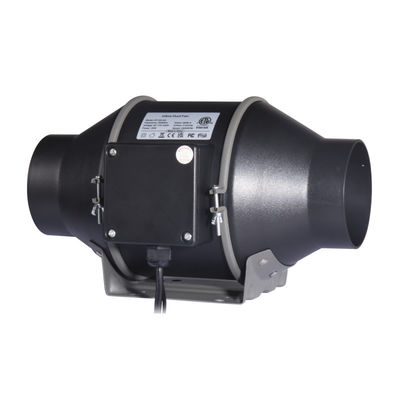 100~240V 저소음 4인치 EC 스마트 변수 속도 컨트롤러 인라인 튜트 팬