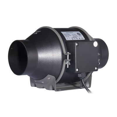 100~240V 저소음 4인치 EC 스마트 변수 속도 컨트롤러 인라인 튜트 팬