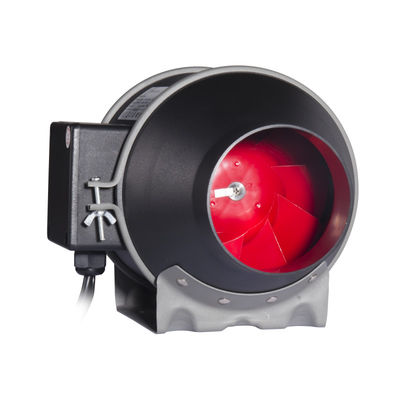 100~240V 저소음 4인치 EC 스마트 변수 속도 컨트롤러 인라인 튜트 팬