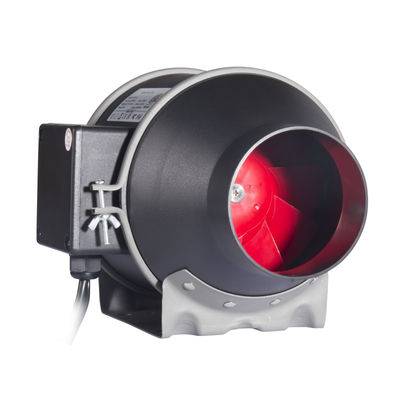 100~240V 저소음 4인치 EC 스마트 변수 속도 컨트롤러 인라인 튜트 팬