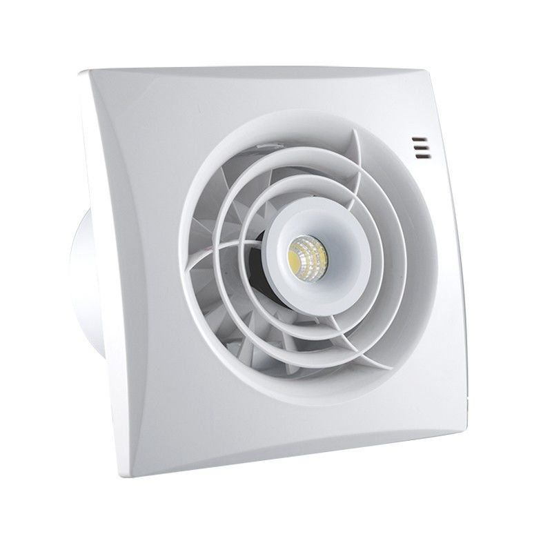 건설 공사용 LED 조명으로 휴대용 4 5 6 8 인치 욕실 환기 튜트 팬