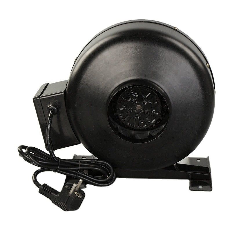 100mm ~ 315mm 플라스틱 원심 분출기 욕실 및 창고용 인라인 팬